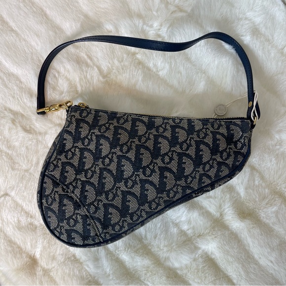 Vintage Christian Dior Saddle Bag - Picture 10 of 10